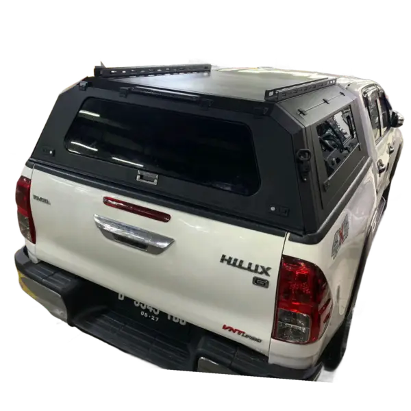 Tutup Bak Mobil Double Cabin Model Canopi Aluminium