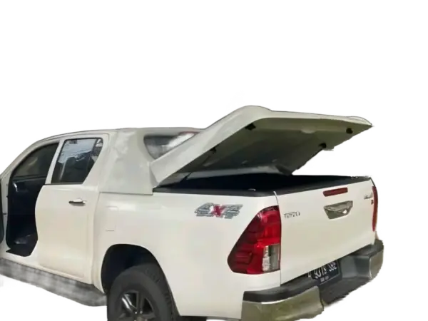 Tutup Bak Model Fullbox Mobil Hilux Bahan Fiber Lokal